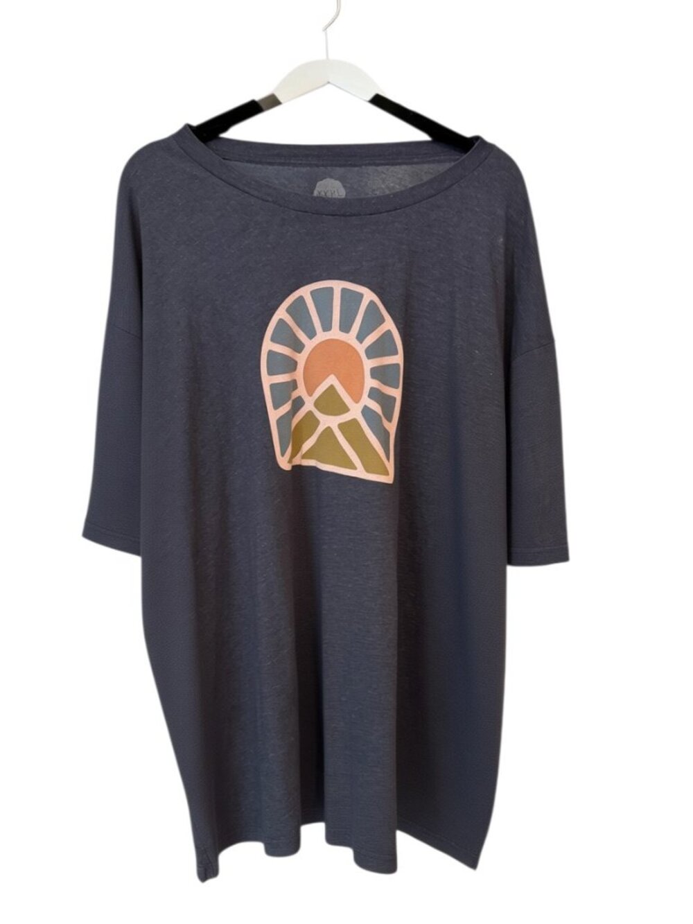 👕 Wohven XXXL Blue Graphic Tee | Ultra Soft Artist Series Shirt